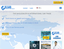 Tablet Screenshot of network4cars.com